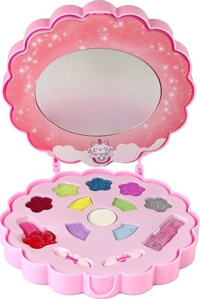 Set grimi Pink Unicorn 13211, lodër kozmetike për vajza, rozë