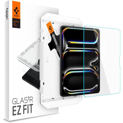 Mbrojtës ekrani Spigen GlasTR EZ Fit, për iPad Pro 13" M4 2024, xham i temperuar 9H, transparent