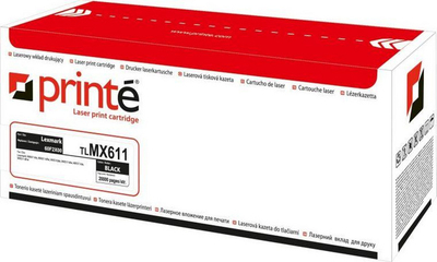 Toneri Printé TLMX611, zëvendësim për Lexmark 60F2X00, i zi