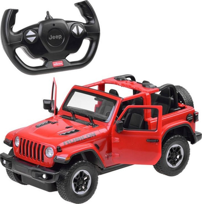 Makina me telekomandë Rastar Jeep Rubicon RC0581, off road, për fëmijë