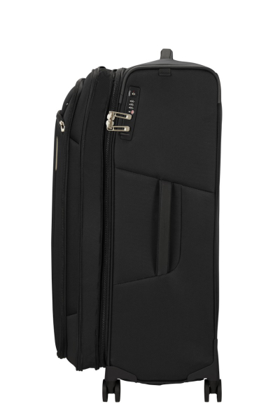 Valixhe Soft Me 4 Rrota Samsonite Respark 79/29 Ngjyrë E Zezë