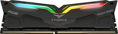 Memorie TeamGroup T-Force Night Hawk RGB Gen2, DDR4, 16 GB, 4000 MHz, CL18, TF14D416G4000HC18JDC01