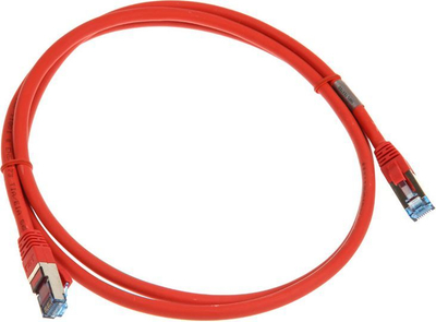 Kabllo rrjeti InLine Patch Cat.6A, S/FTP, 1.5m, e kuqe