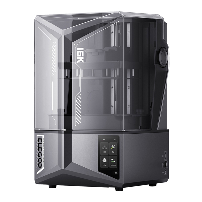 Printer 3D resinë Elegoo Saturn 4 Ultra 16K, LCD 16K, WiFi, gri