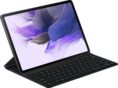 Tastierë Samsung EF-DT730BBGGDE, për Galaxy Tab S7+ S7 FE, Pogo Pin, e zezë