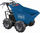 Mini dumper Scheppach DP 3000, motor benzinë 6.5HP, kapacitet 300kg, i kuq