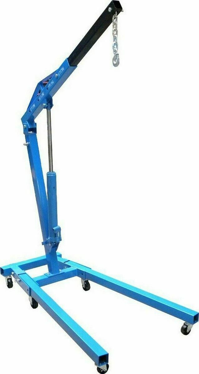 Винч за работа GEKO 2t, капацитет 2000kg, склоплив, сина боја