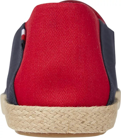 Këpucë për meshkuj Tommy Hilfiger Espadrille, të kaltra/kuqe