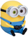 Dritë nate Paladone Minions Bob Light, LED, 11cm, e verdhë blu
