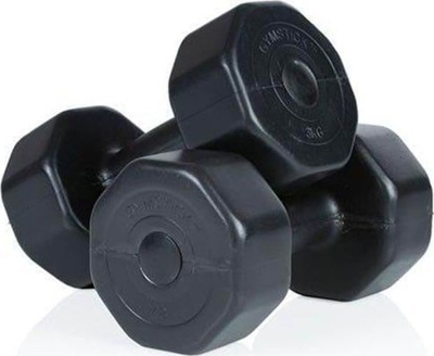 Pesha dore Gymstick Vinyl, set 2 x 2kg, ngjyrë e zezë