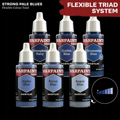 Ngjyrë akrilike The Army Painter Warpaints Fanatic Triumphant Navy, 18ml, blu e errët