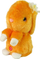 Lepurush pelushi interaktiv Leantoys Dancing Rabbit, përsërit tingujt, 20 cm, portokalli