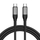 Kabllo USB C Lention, 2m, 60W PD, e zezë