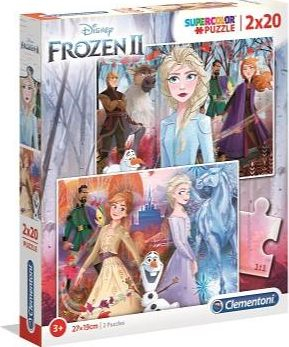 Puzzle Clementoni Super color Frozen 2, 20 elemente