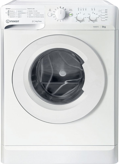 Lavatriçe Indesit MTWSC 51051, e bardhë 