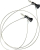 Set kabllo sigurie për kamera Mantona Safety Line, çelik inoksi 40cm dhe 100cm, e zezë me argjend
