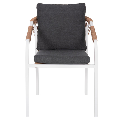 Kolltuk Maerly 55,5x62,5x85Hcm (HM6051.01), bardhë/ kaftë