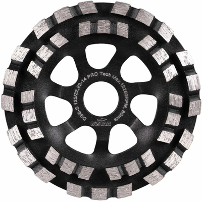 Rrotë bluarëse diamant Distar Pro Tech, 125mm, për beton dhe gur