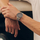 Orë burrash Timex Q Timex 3 Time Zone Chronograph, kuarc, 40mm, e zezë