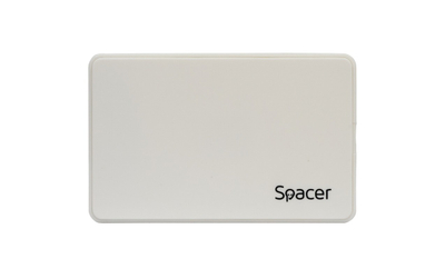 Kutizë e jashtme për disk 2.5" Rack Spacer SPR-25612W, USB 3.0, e bardhë