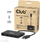 HUB Club 3D CSV-7400, DisplayPort në 4x DisplayPort MST, 4K 30Hz, i zi