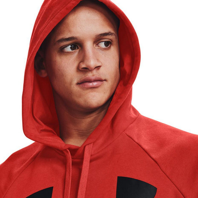 Duks për burra Under Armour UA Rival Fleece Big Logo HD 1357093 839 1357093 839, L, i kuq