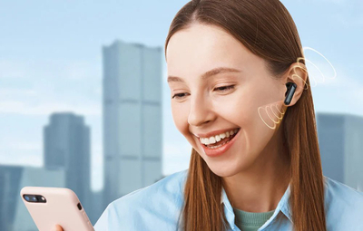 Безжични слушалки EarFun Air Life, Bluetooth 5.4, IPX5, црни