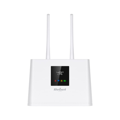 Ruter wireless Rebel RB-0702, single band 2.4GHz, 3G 4G, i bardhë