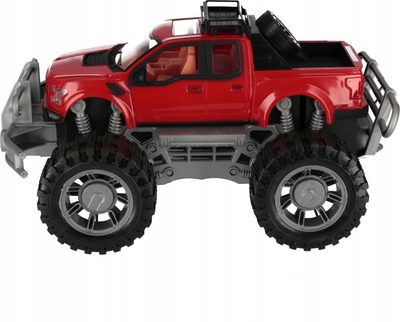 Makine lodër Mega Creative Off-Road Pickup, 39 cm, me tërheqje mbrapa, e kuqe
