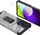 Mbulesë telefoni Hurtel Crystal Ring Case për Samsung Galaxy A72 4G, hibride me magnet, e zezë