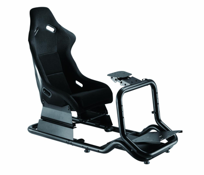 Karrige gaming Serioux Cockpit, bazament për monitor, e zezë