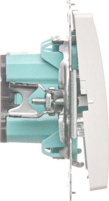 Ndërprerës Kontakt-Simon Basic 16AX 250V, i bardhë 
