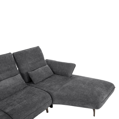 Divan-Shtrat këndor Convert (i djathtë) 283×188×100 cm (HM3268.03R), gri
