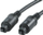 Kabllo optike audio Roline 11.09.4381, Toslink, 1m, e zezë