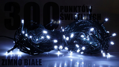 Drita dekorative të jashtme LED Icicle, 500 LED, 15m, dritë e ftohtë