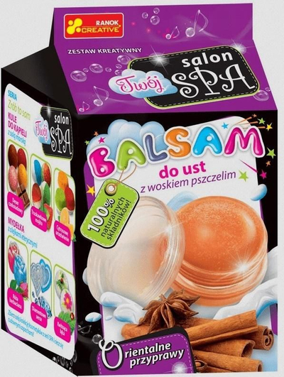 Set kreativ për balsam buzësh Ranok Creative Your SPA Salon, me dyll blete, aromë erëza orientale
