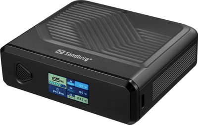 Powerbank Sandberg Travel PD100W, 20000 mAh, USB-C, i zi
