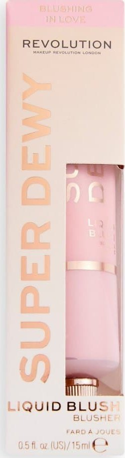 Blush i lëngshëm Revolution Superdewy Blushing in Love, 15ml, rozë natyrale