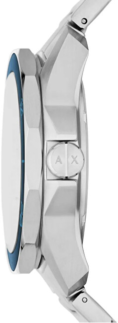 Orë për meshkuj Armani Exchange Spencer hAA170, e argjendtë