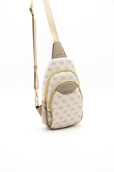 Çantë beli Silver&Polo, bezhë/kafe