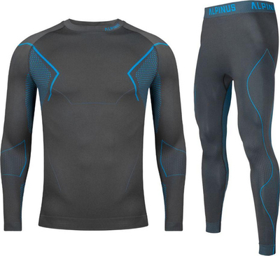 Të brendshme termoaktive për meshkuj Alpinus Set GT43880, S, gri