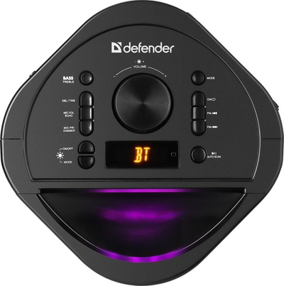 Kaltoparlant Bluetooth Defender Q1, 10W, bateri 7 orë, i zi