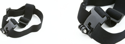 Mbajtëse koke për telefon XREC Head Strap, rregullim madhëshe, montim GoPro, e zezë