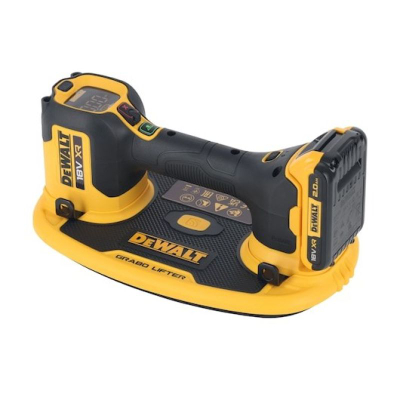 Ngritës me vakum DeWalt DCE590 XR Grabo, 18V, mban gjer 120 kg, i verdhë me zi