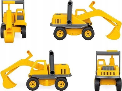Lodër eskavator KSM Toys Lena ECO, material bio, për kalamaj 2+