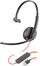 Kufje me mikrofon Poly Blackwire 3210, USB A, njëanëshe, e zezë