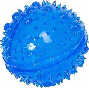 Lodër për qen Dingo Tasty Toy Ball, 8cm, gome termoplastike, blu