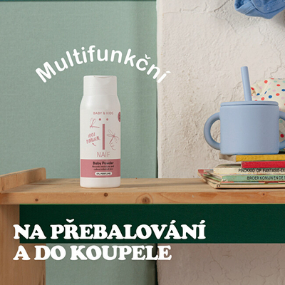 Pudër për foshnje NAÏF, 80 g