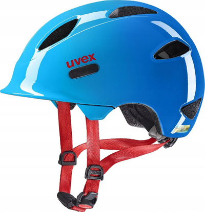Helmet për kalamaj Uvex Oyo, me ajrosje, për biçikletë, blu