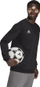 Bluzë sportive adidas Entrada 22 Sweatshirt Top për burra, me mëngë të gjata, e zezë